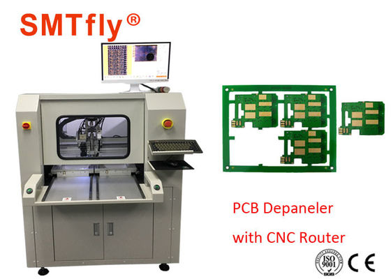 Trung Quốc Đứng một mình CNC PCB Depaneling Router Máy Với 80mm / S, 0.1mm chính xác cắt nhà cung cấp